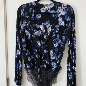 Balloon Sleeve Bodysuit